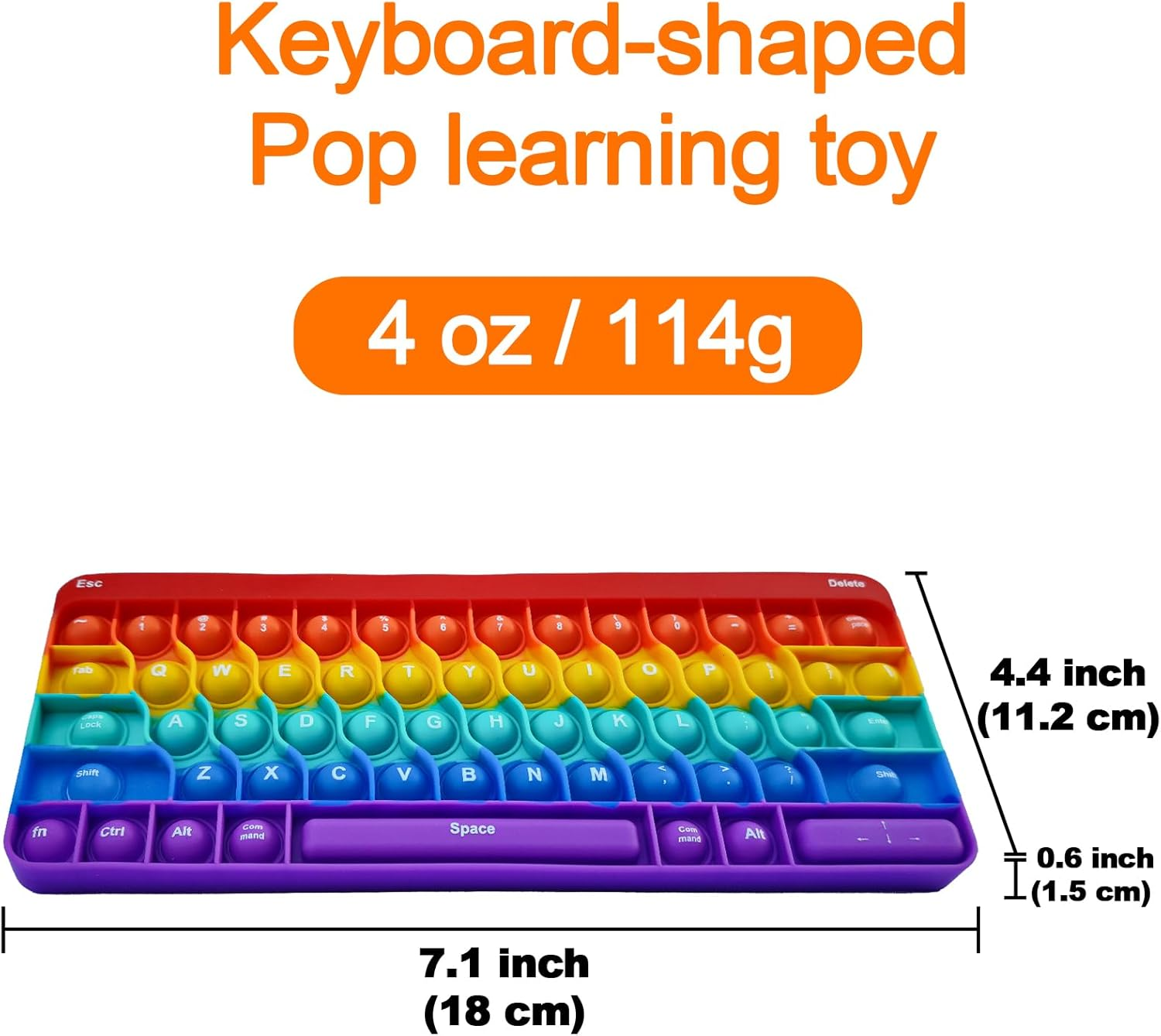 Pop Fidget Toy Keyboard image number 4
