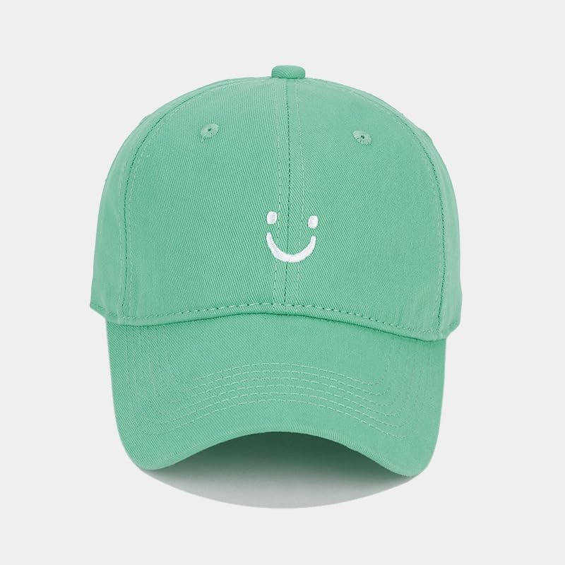 Dad Hats for Men Women Smile Face Low Profile Baseball Cap Adjustable Unstructured Hat image number 1