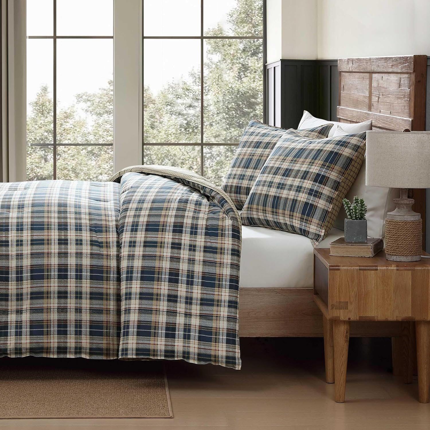 Eddie Bauer Port Gamble Duvet Cover Set, King image number 6