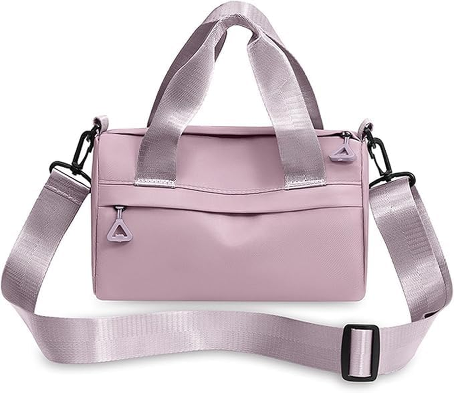 Mini Gym Bag for Women, Small Duffle Bag with Adjustable Shoulder Straps for Sports & Fitness, Lightweight Travel Bag - CRFY