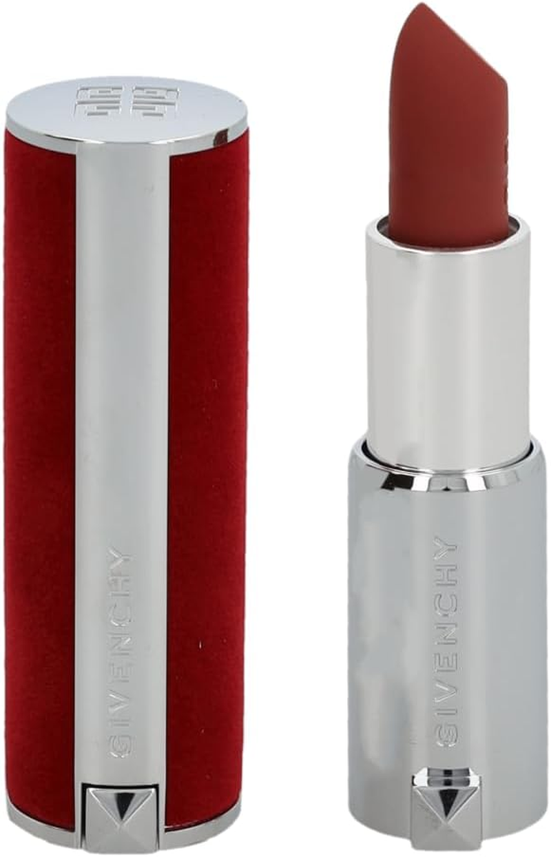 Le Rouge Deep Velvet Matte Lipstick - 28 Rose Fume by Givenchy for Women - 0.12 Oz Lipstick