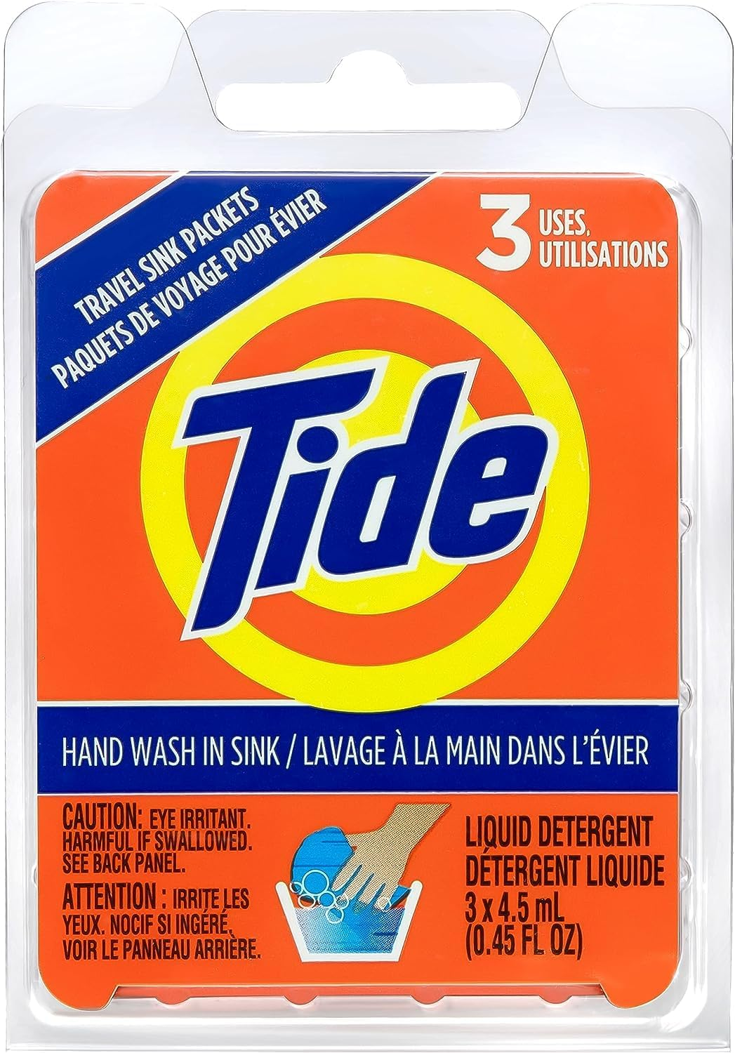 Tide Travel Sink Packets, 3-Count image number 2
