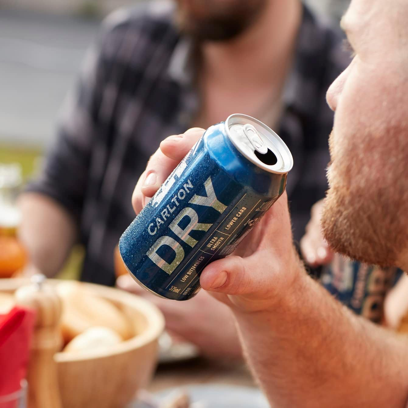 Carlton Dry, Low Carb & Full Strength Beer, Crisp & Refreshing Finish, Classic Australian Lager, 4.5% ABV, 375Ml (Case of 24 Cans) image number 2