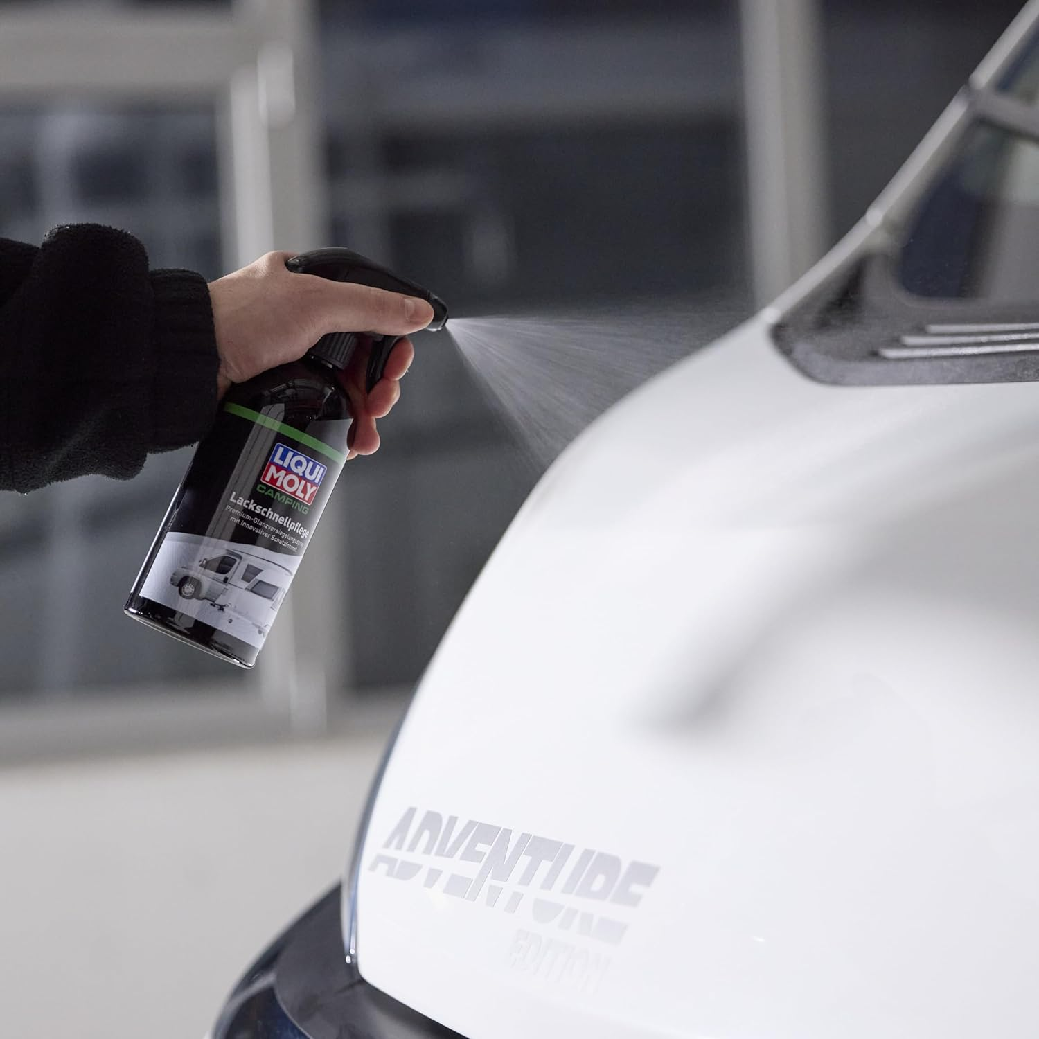 LIQUI MOLY Camping Paint Quick Care | 500 Ml | Cleaning/Care/Maintenance | Item No.: 21811, Colourless