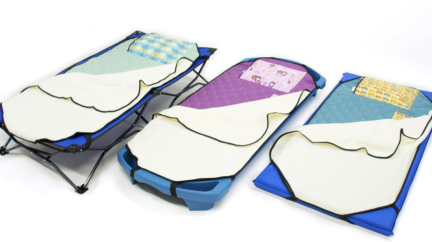 Urban Infant Tot Cot Kids Nap Mat - Toddler Preschool Daycare Bedding Cover with Blanket and Pillow image number 3