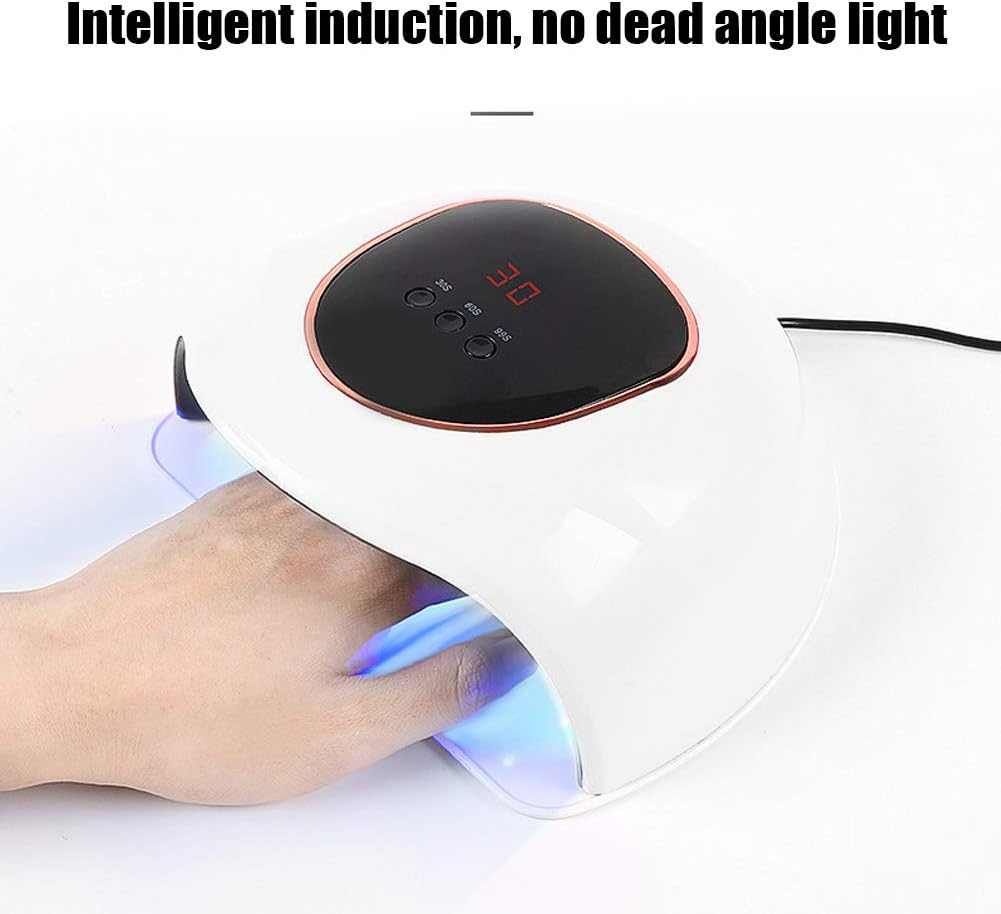 Nail Lamp, Nail Light, Manicure Light Professional for Nail Salon for Home image number 4