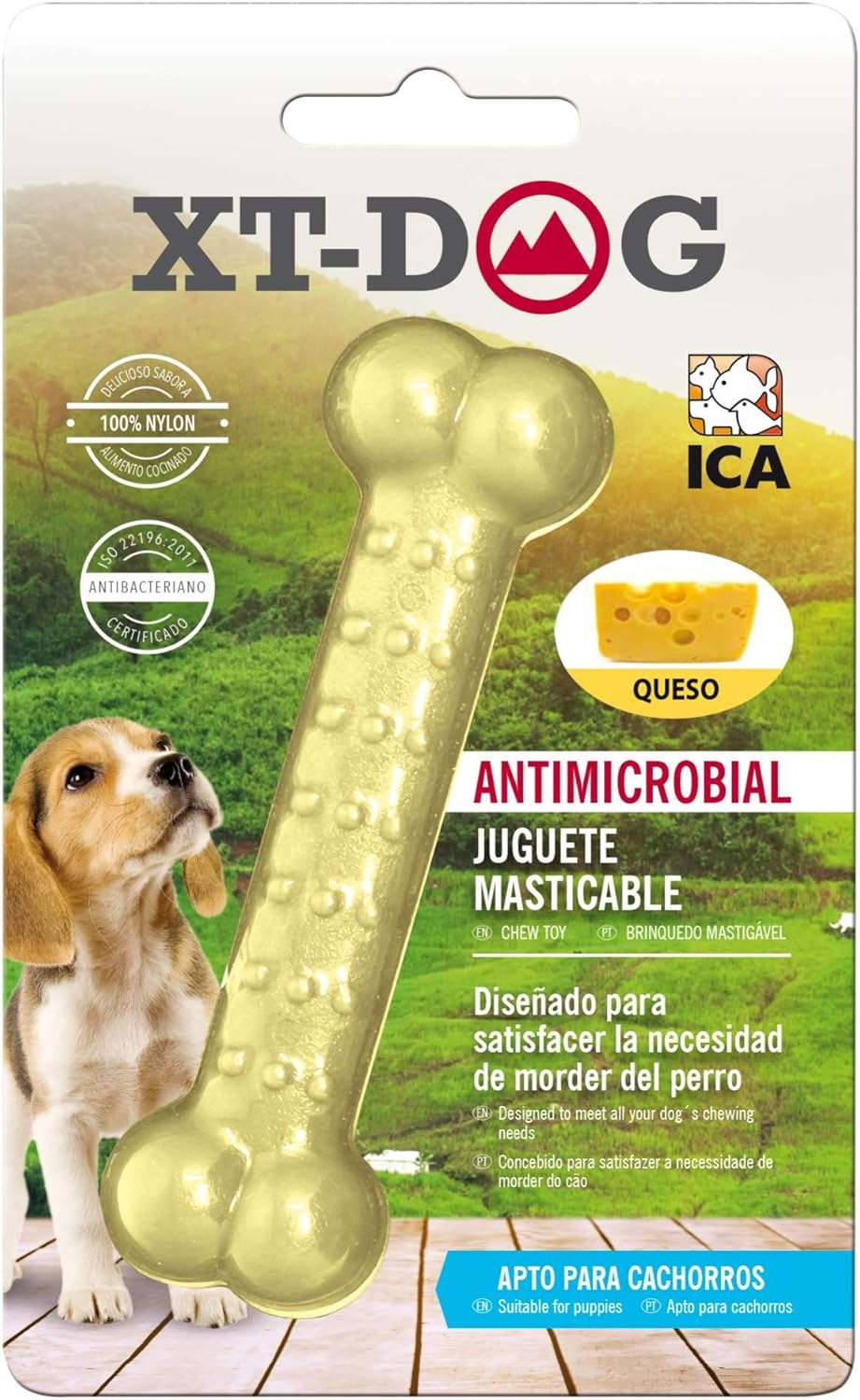 Xt-Dog Anti-Micro-Centalbone Nylon Cheese P 40 G