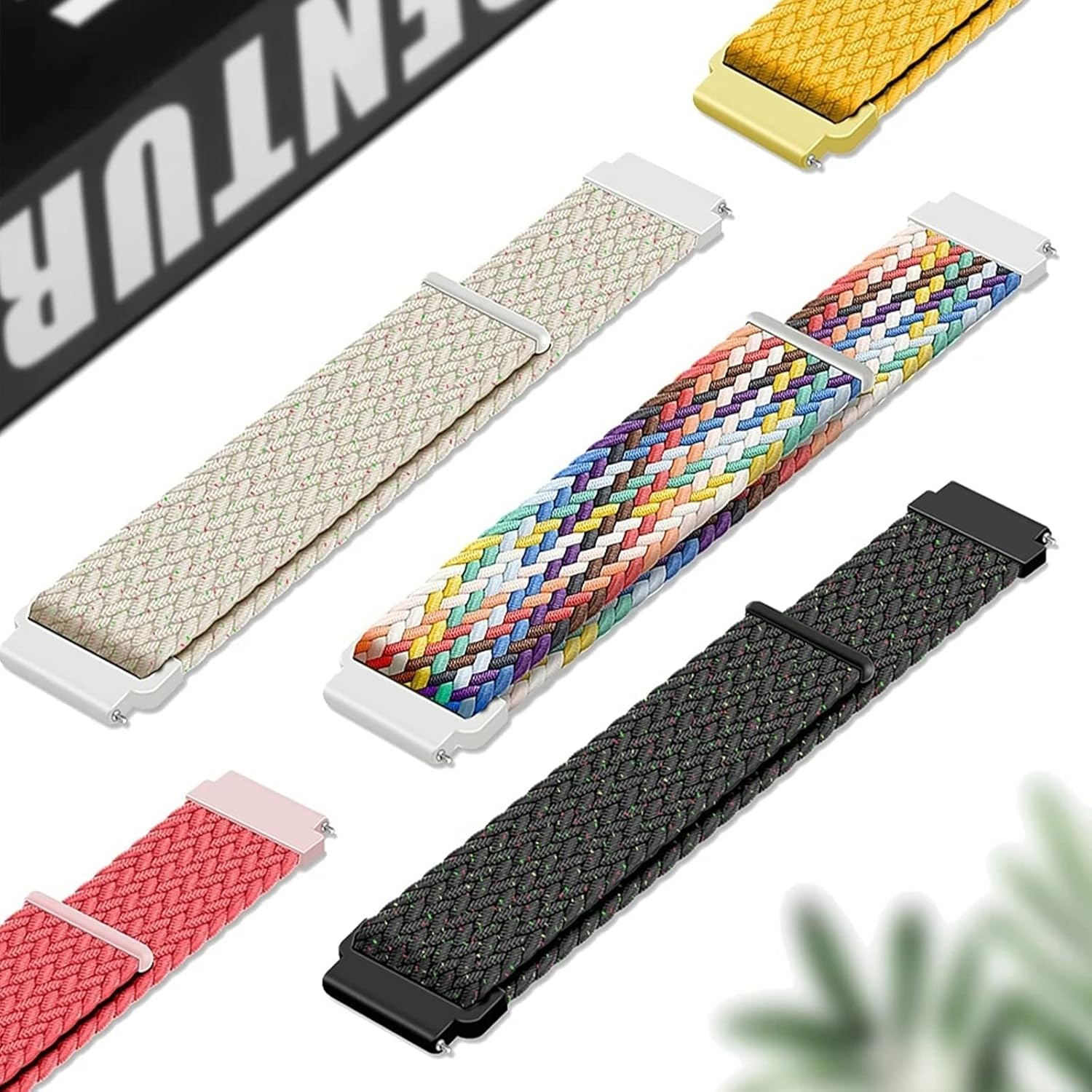 Nylon Strap for CMF by Nothing Watch Pro 2 Strap, Nylon Braided Velcro Strap for CMF by Nothing Watch Pro 2 Bracelets for Men Women Sport Loop Band for CMF by Nothing Watch Pro 2 (2) image number 4