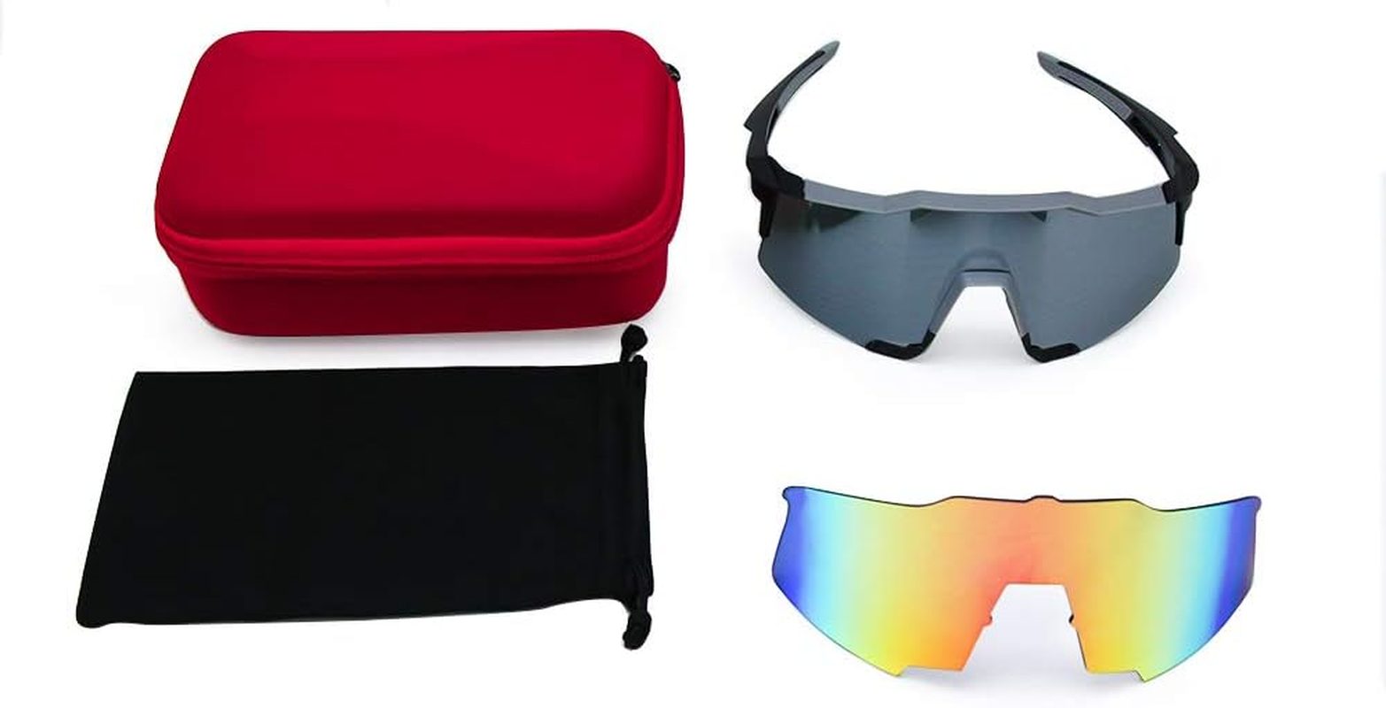 Cycling Goggles 2LS Kit, Speed Bicycle Goggles Anti-Uv, Road Racing Outdoor Sports image number 4