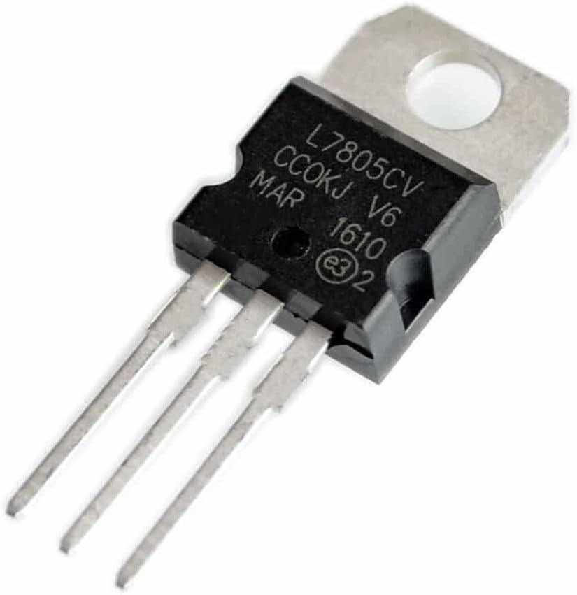 L7805CV 5V 1.5A Voltage Regulator To-220 - Pack of 10