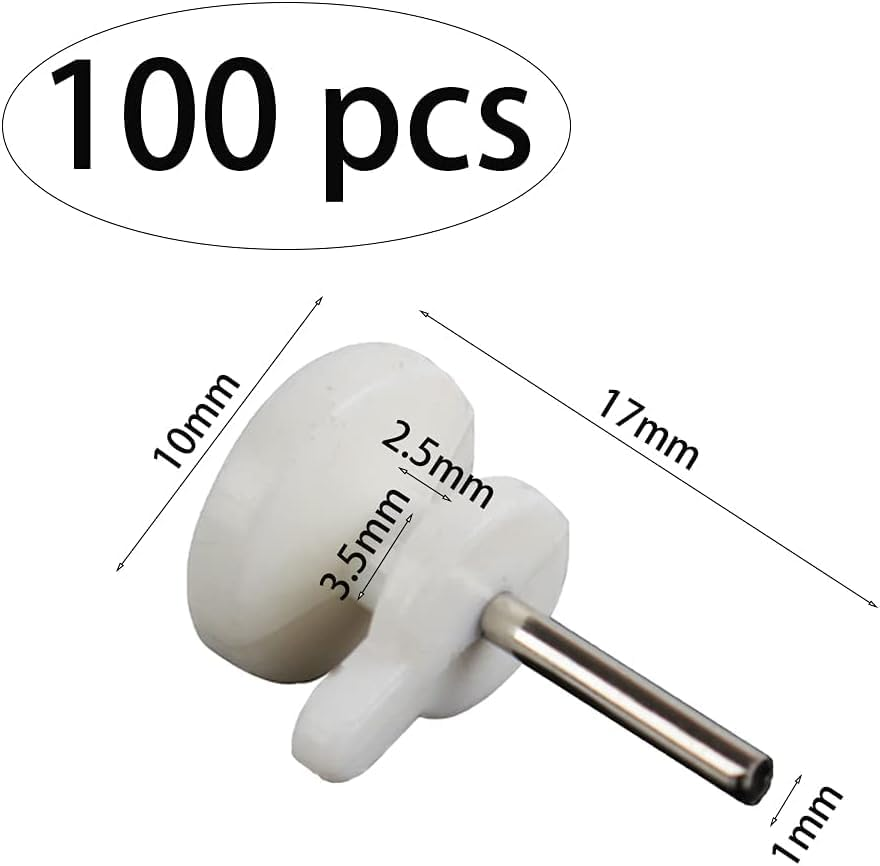 100PCS Hardwall Picture Hook White Mini Non-Marking Hooks Invisible Hook Nail Photo Frame Hangers for Hard Wall Picture Frames Oil Painting Posters Frame Hangers for Home Office Hanging Picture Photo image number 3