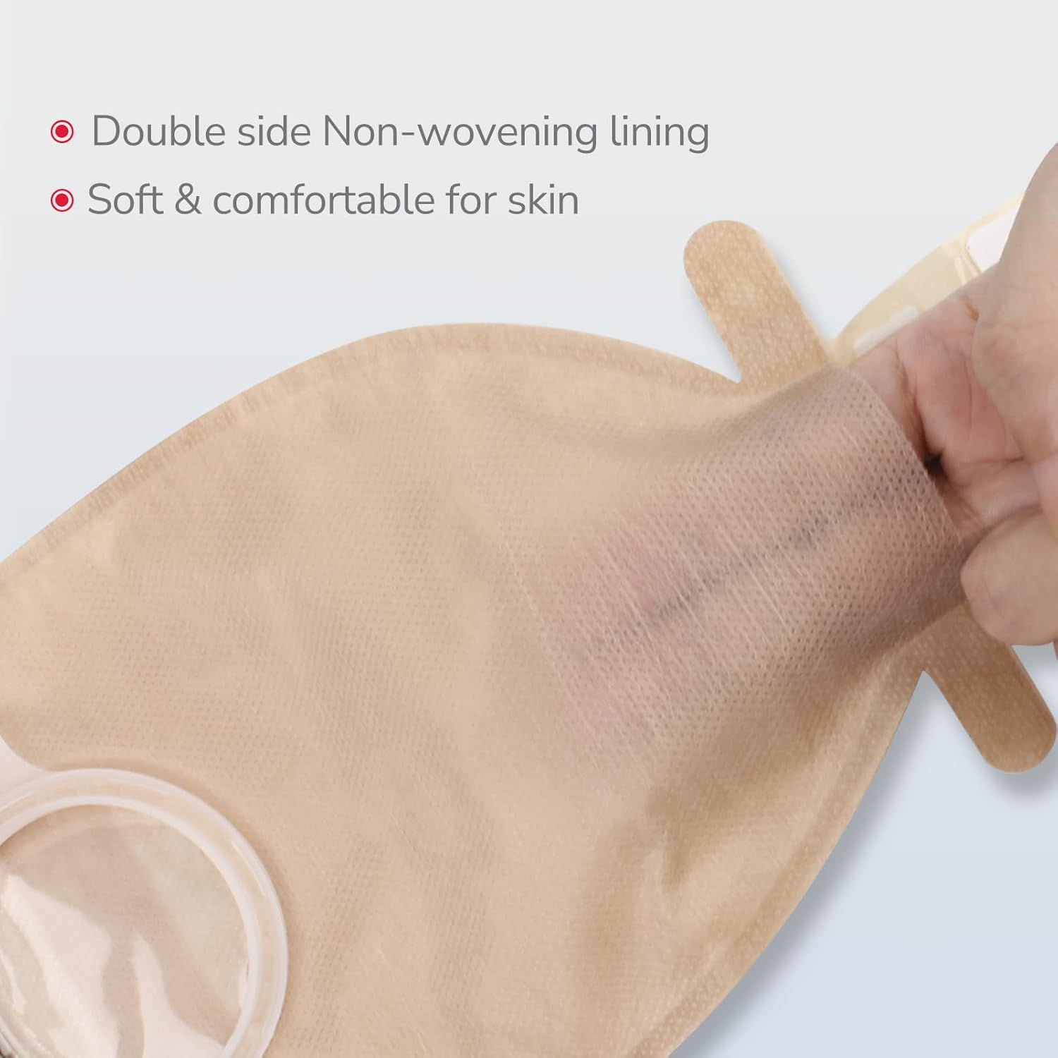 DERAYMI 22 PCS Colostomy Bags, Two Piece Ostomy Bag Ostomy Supplies, Drainable Ostomy Pouches for Ileostomy Colostomy Stoma Care, Cut-To-Fit 20-57Mm (16 X Bags+6 X Barriers)