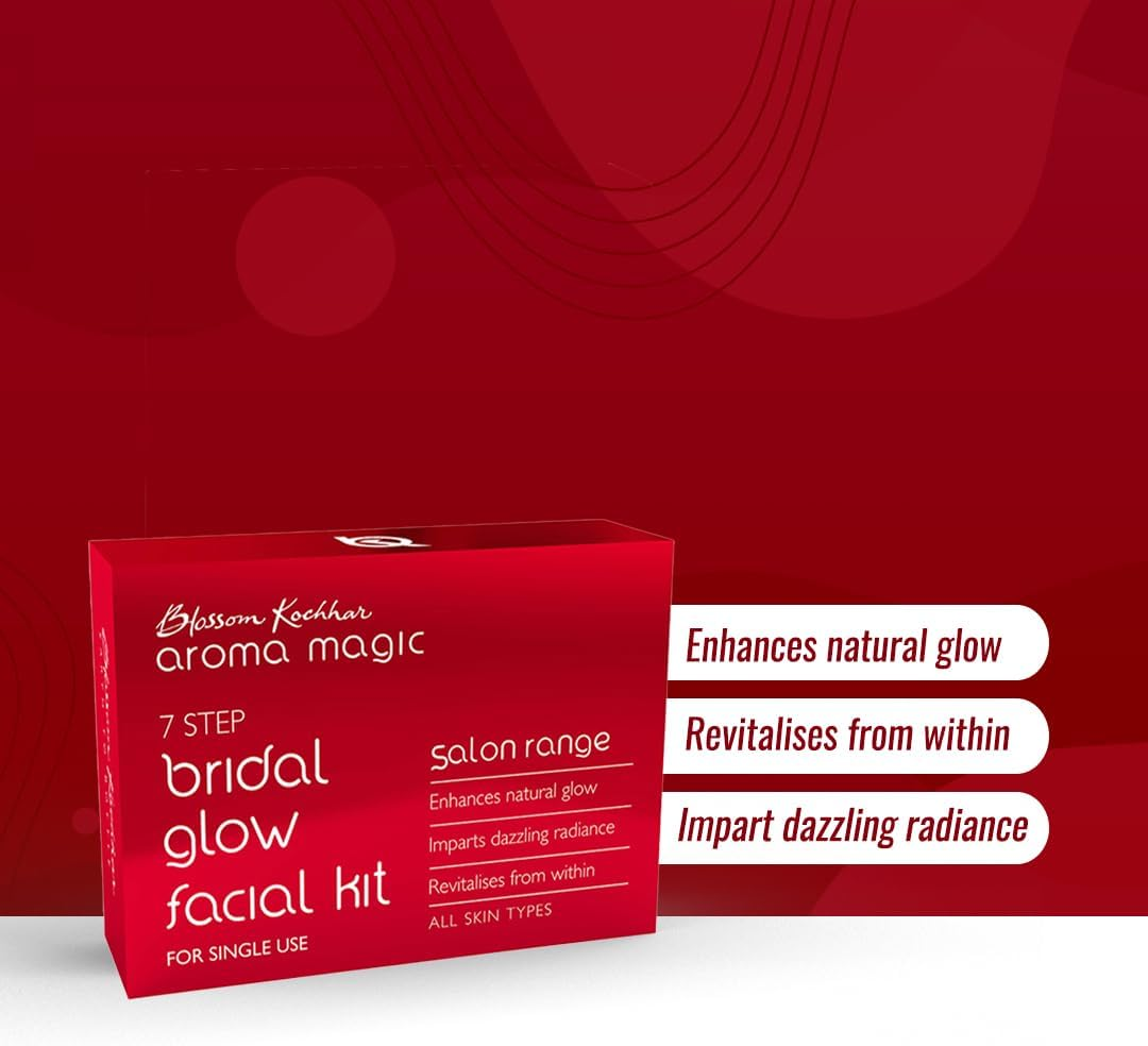 Aroma Magic Pearl Facial Kit & Bridal Glow Facial Kit Single Use Combo image number 5