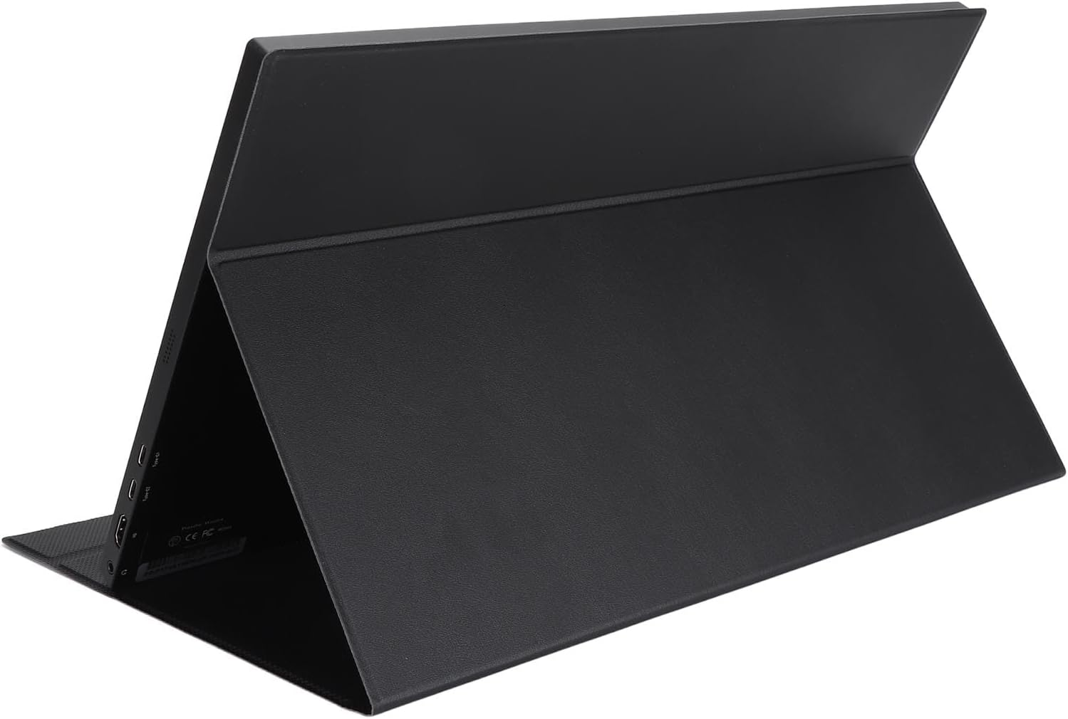 4K Portable Monitor, 17.3 Inch 3840X2160 IPS Laptop Display, with Adjustable Stand and Expandable Hole, 2 USB Type C Port, for Switch, OS X image number 1