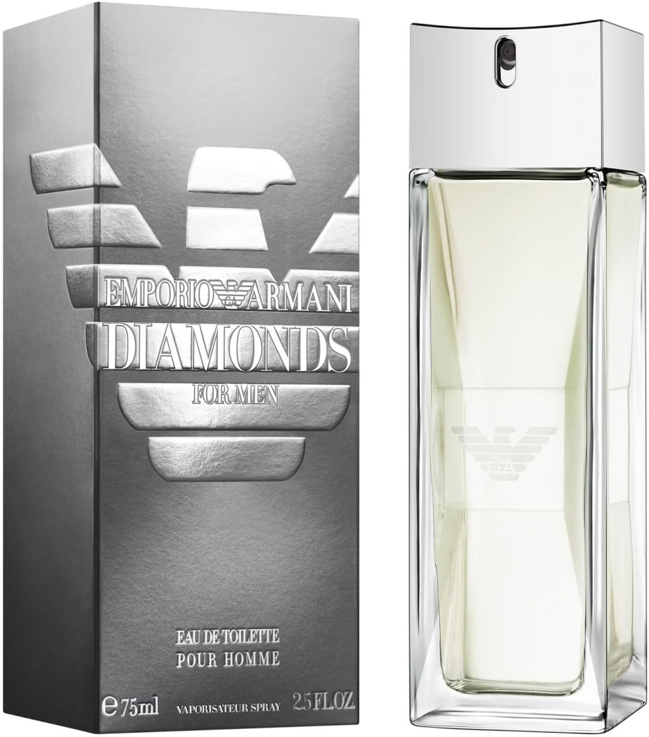 Armani Men'S Emporio Diamonds Eau De Toilette 75 Ml image number 3