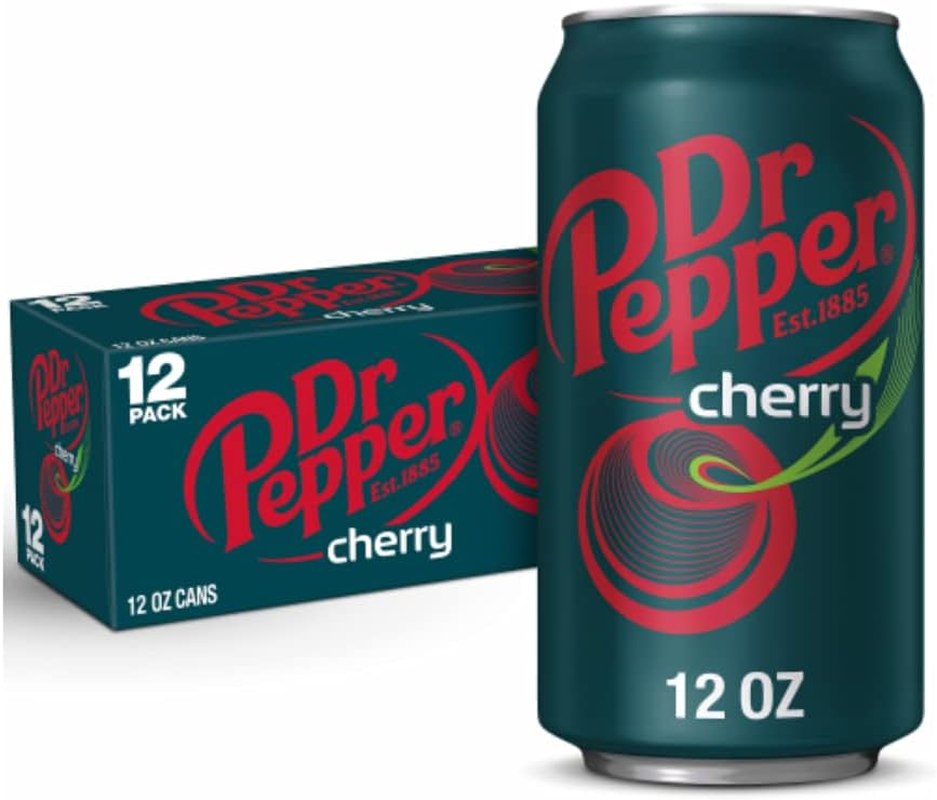 Dr Pepper Cherry Soda 355 Ml (Pack of 12)