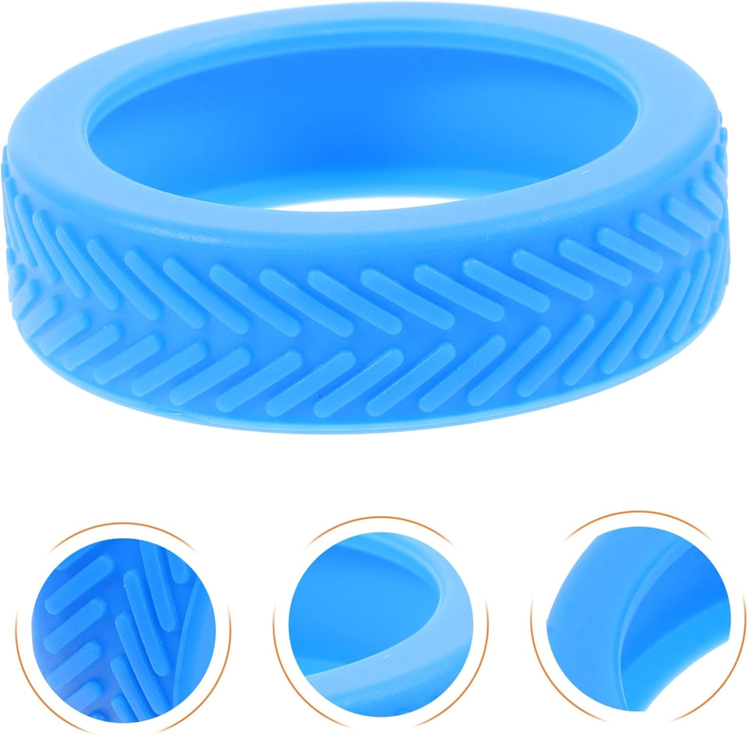 SHERCHPRY 8Pcs Silicone Luggage Wheel Covers for Suitcase Wheels Travel Floor Protectors Suitcase Feet Covers for Hardwood Floors image number 4