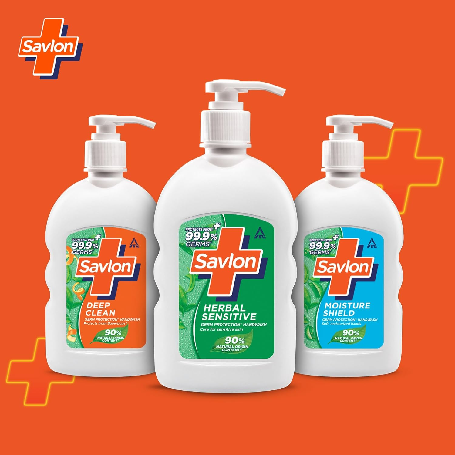 Savlon Herbal Sensitive Ph Balanced Liquid Handwash, 200Ml image number 5