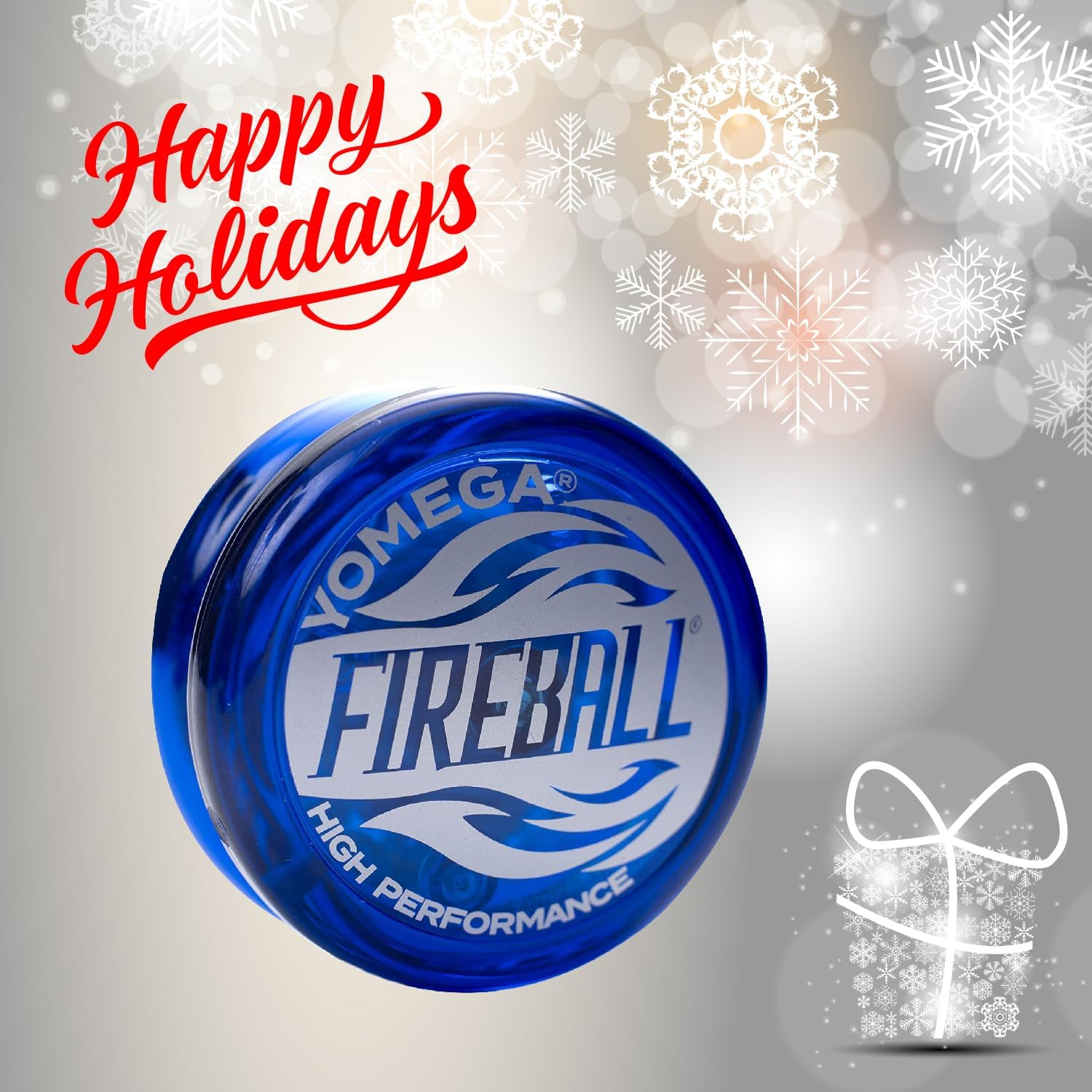 Yomega Fireball Yoyo -HIGH Performance Responsive Transaxle Yoyo, Great for String Tricks for Advance Players to Perform like Pros + Extra 2 Yo Yo Strings & 3 Month Warranty (Blue) image number 5