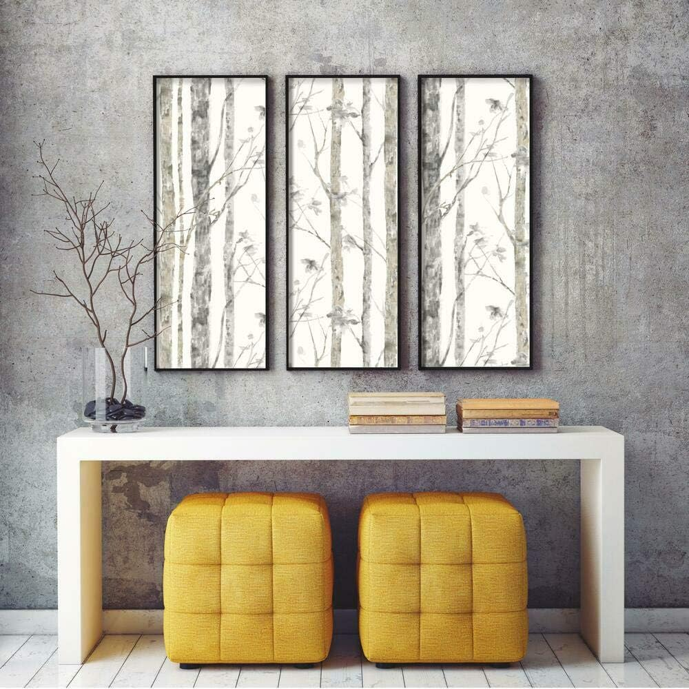 Roommates Birch Trees Peel and Stick Wallpaper image number 4