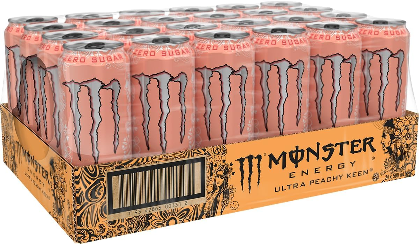 Monster Energy Drink Ultra Peachy Keen 24 X 500Ml image number 3