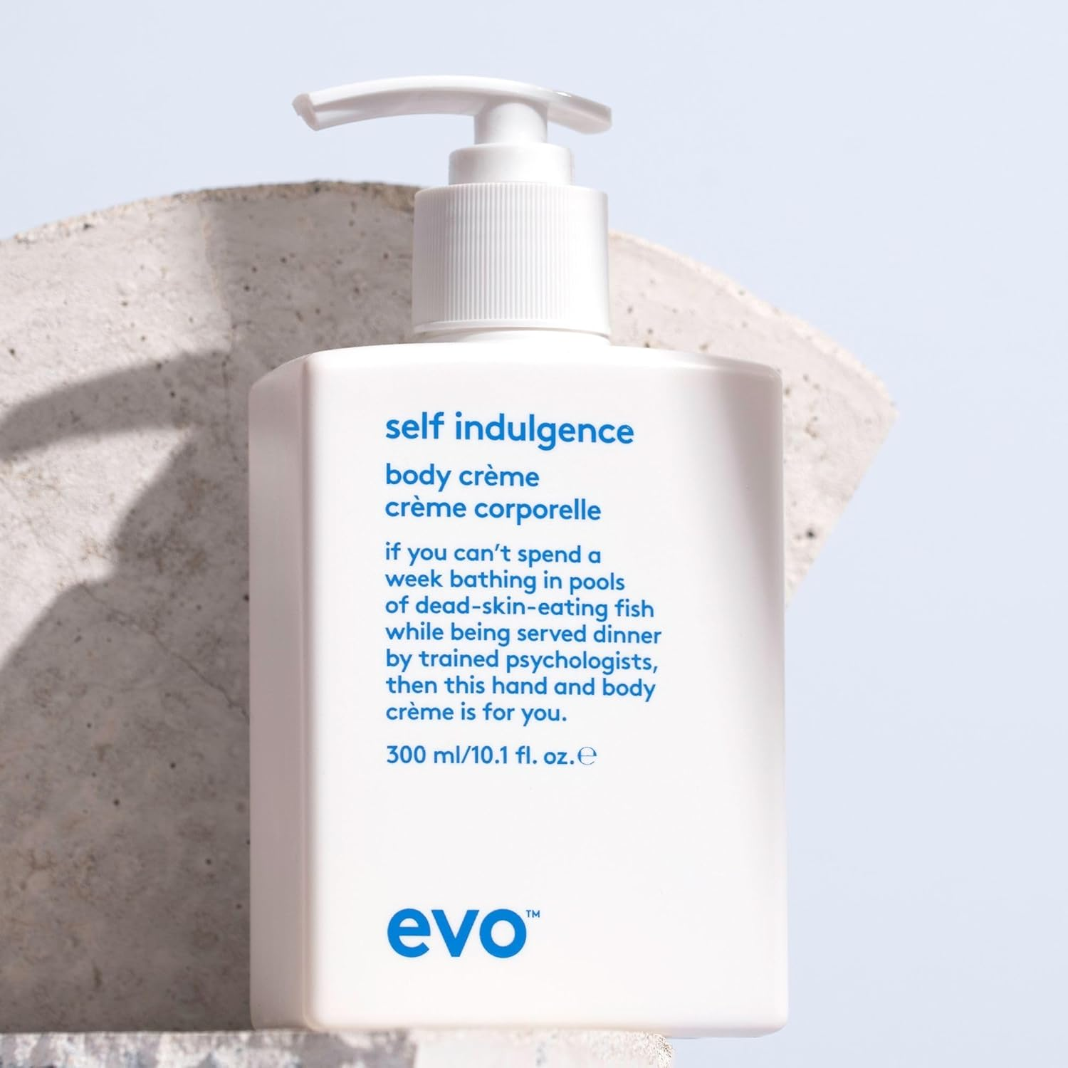 Evo Self Indulgence Body Cr&egrave;me - Full Size Lightly Scented Body Moisturiser, Hydrate & Soften All Skin Types - 300Ml