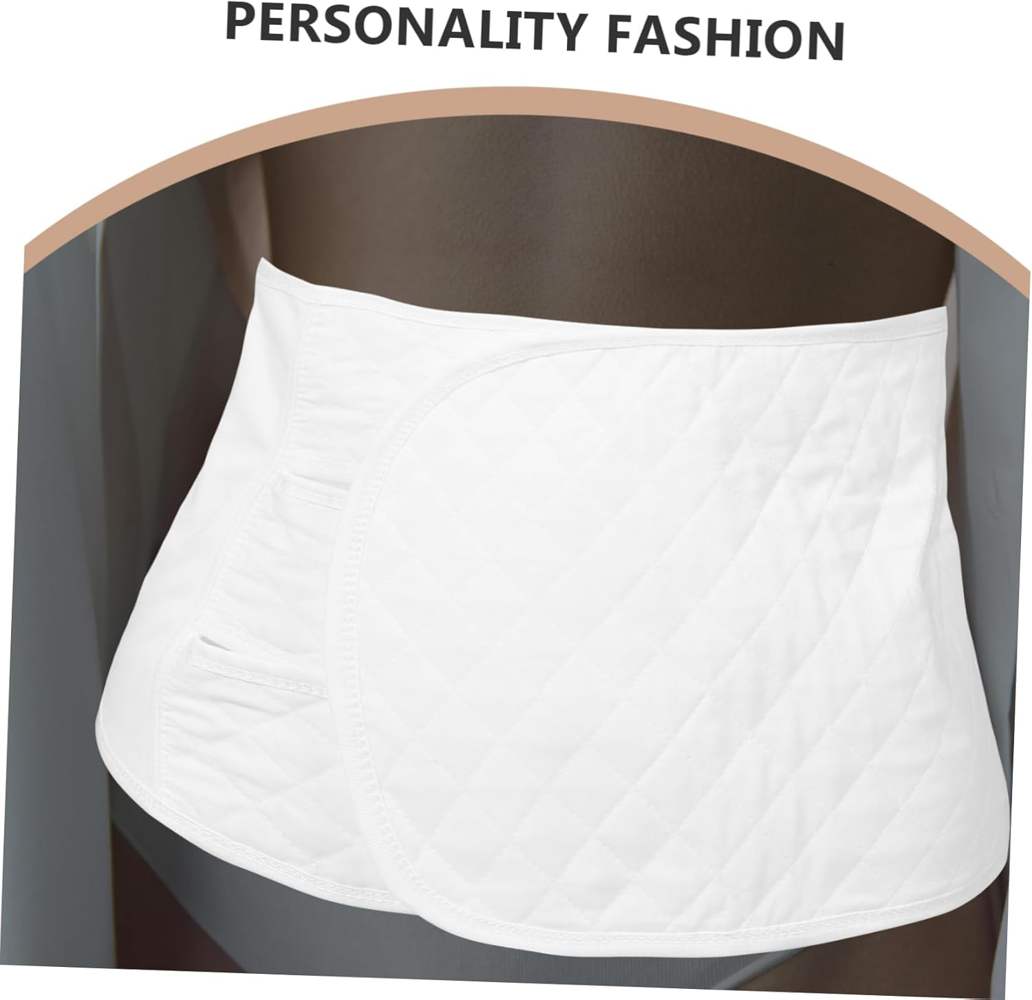 Abaodam Adjustable Breathable Maternity Belly Support Belt for Postpartum Waist Shaping and Slimming Comfortable Pregnancy Support Band for Women with Soft Material and Flexible Fit image number 4