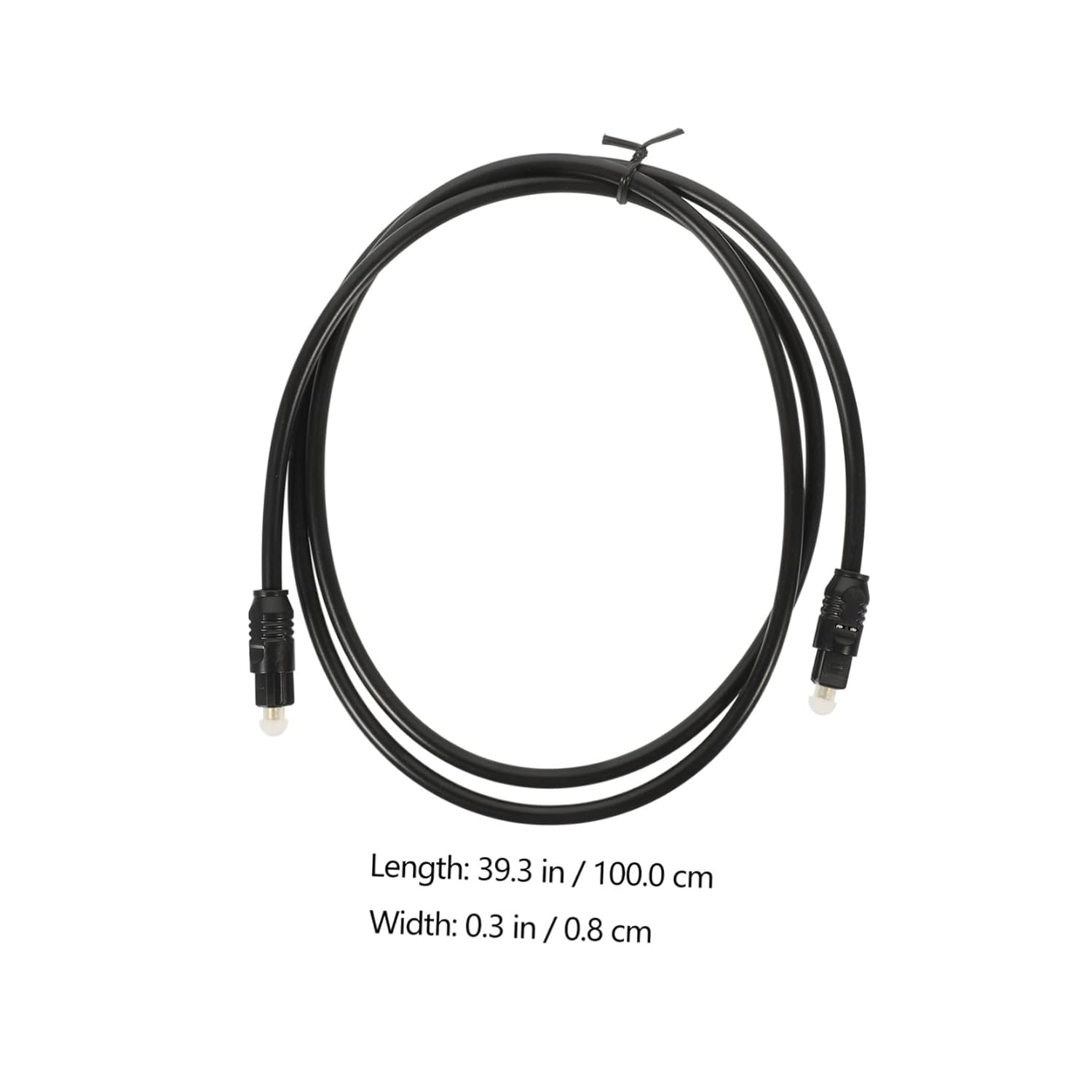 LIFKICH 2Pcs Optical Digital Audio Cable Fiber Audio Cable for Tv and Sound Bar High-Speed Transmission Fiber Easy Installation for Home Theater Systems image number 2