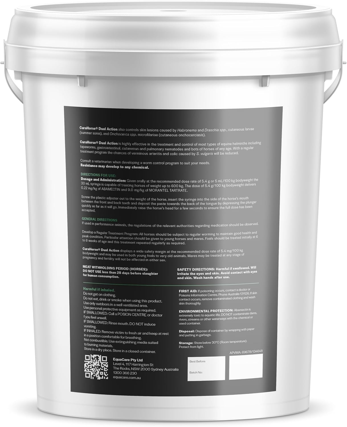 Dual Action Wormer 32.5 G (60 Piece Pack) image number 3