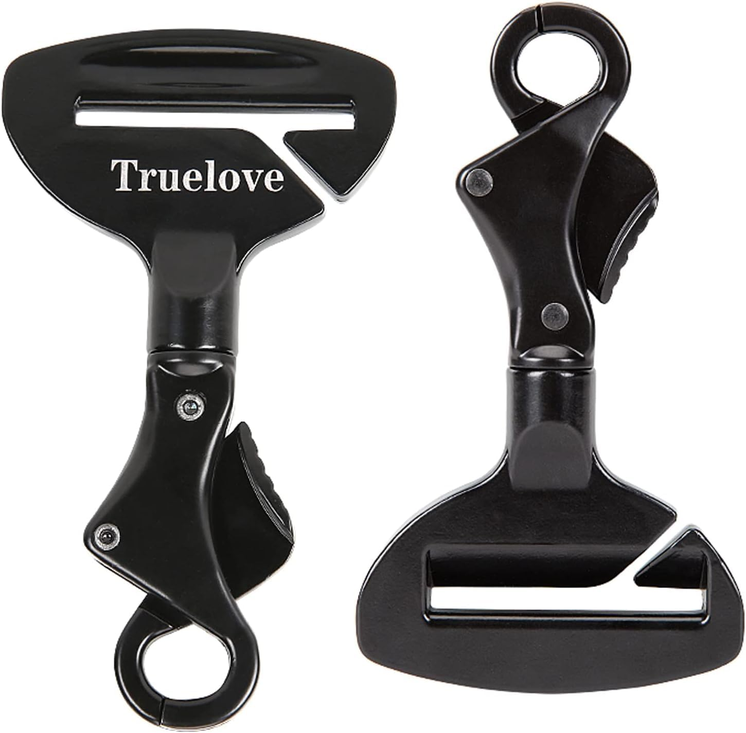 Truelove Vehicle Seat Belt Safety Buckle Lock, Dog Seat Belt Clip Universal Dog Car Restraint - Dog Seatbelt Lock - Portable Vehicle Seatbelt Harness for Pet Car Travel