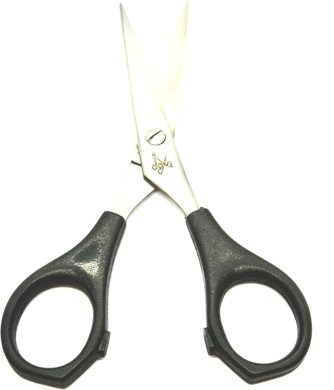 JOYA Barber Scissors 5" Lightweight and Ergonomic Professional Scissors with Black Plastic Rings - Ideal for Students and Hairdressers, Beginners and Academies image number 4