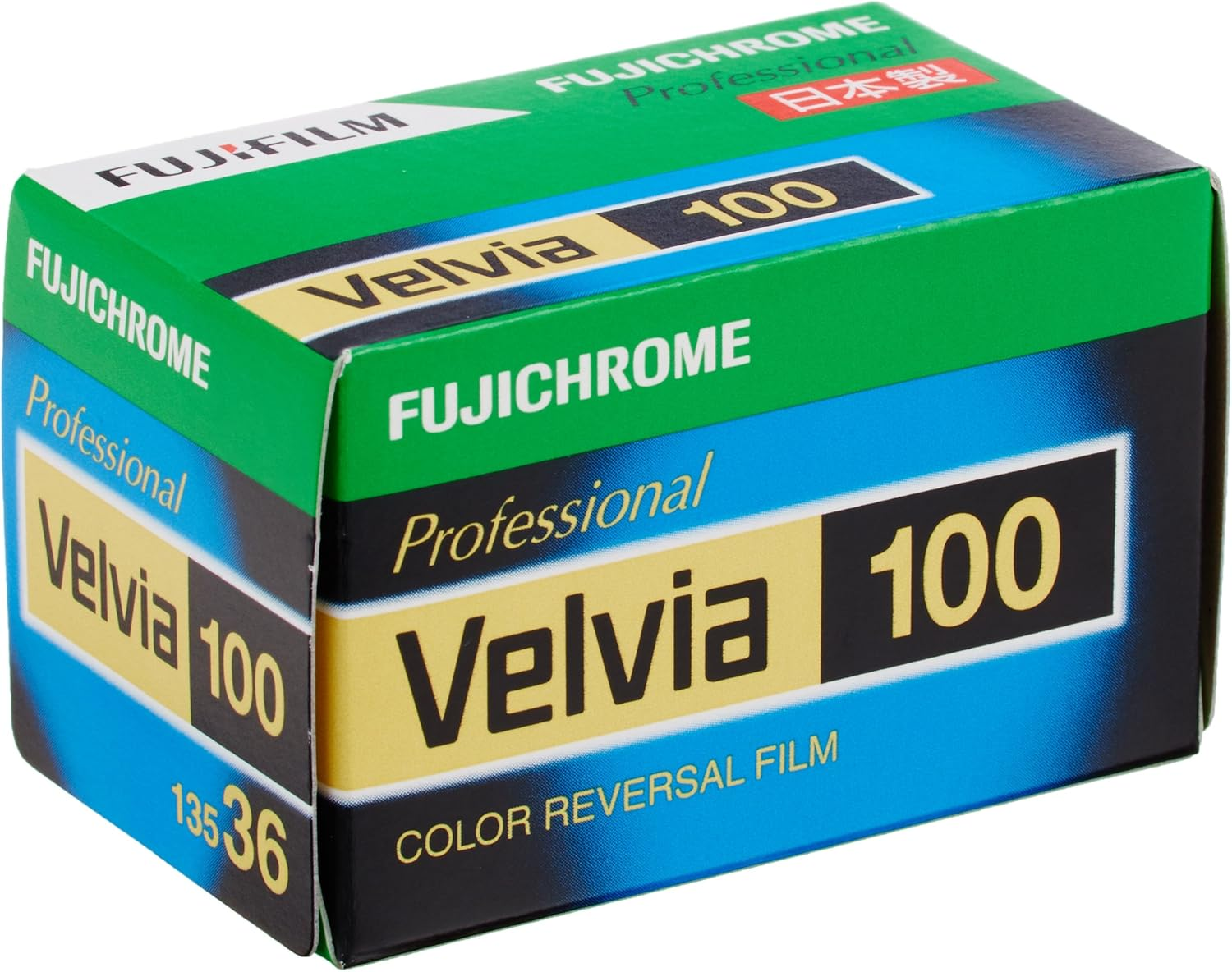 FUJIFILM VELVIA100 NP 36EX Reversal Film, Fuji Chrome Velvia 100, 1.4 Inches (35 Mm), 36 Sheets, 1 Piece, 135
