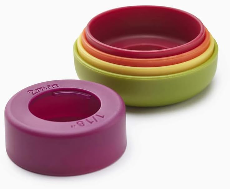 Joseph Joseph Precisionpin - Rolling Pin with Adjustable Pastry Thickness, Baking and Dough Rollers, Beech Wood, Multicolour image number 1