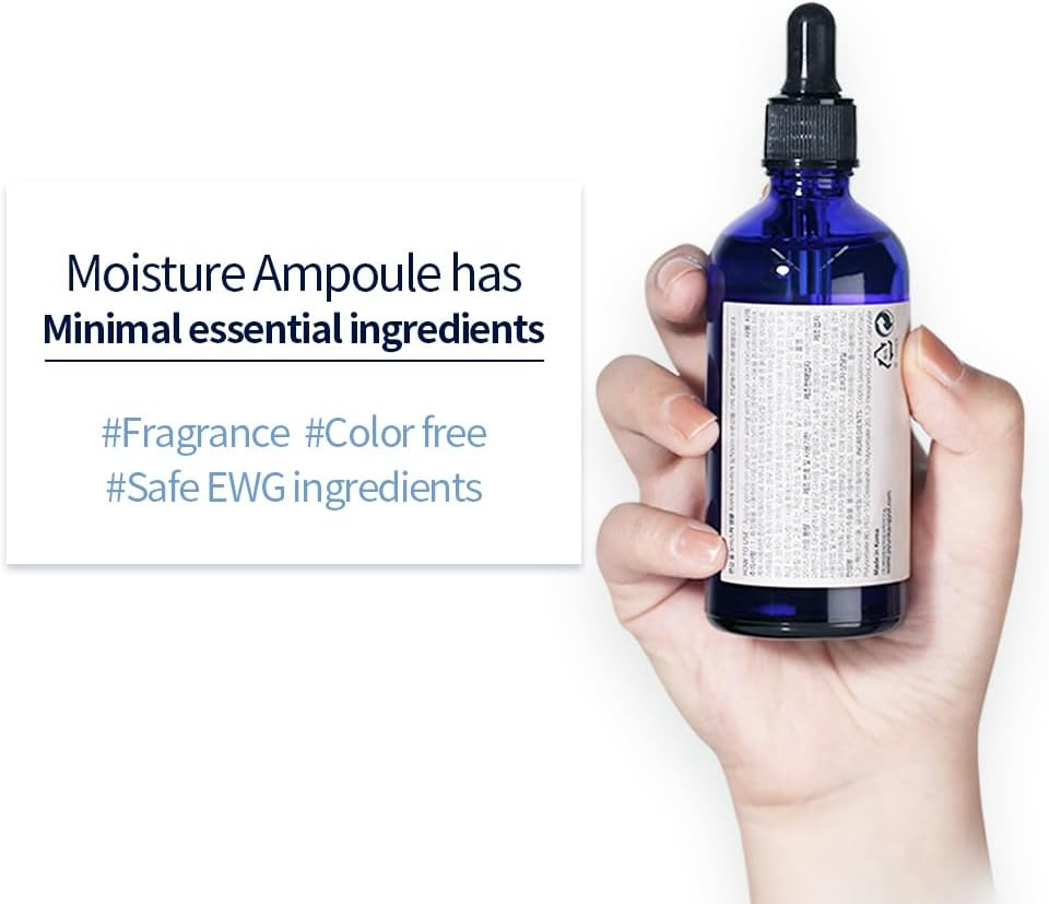 PYUNKANG YUL [PKY] Moisture Ampoule - Korean Serum for Face - Making Moisture Barrier Maintaining the Skin Moisturized - Rapid Soothing Daily for Oily and Combination Skin Types (3.38 Fl.Oz, 100Ml) image number 3
