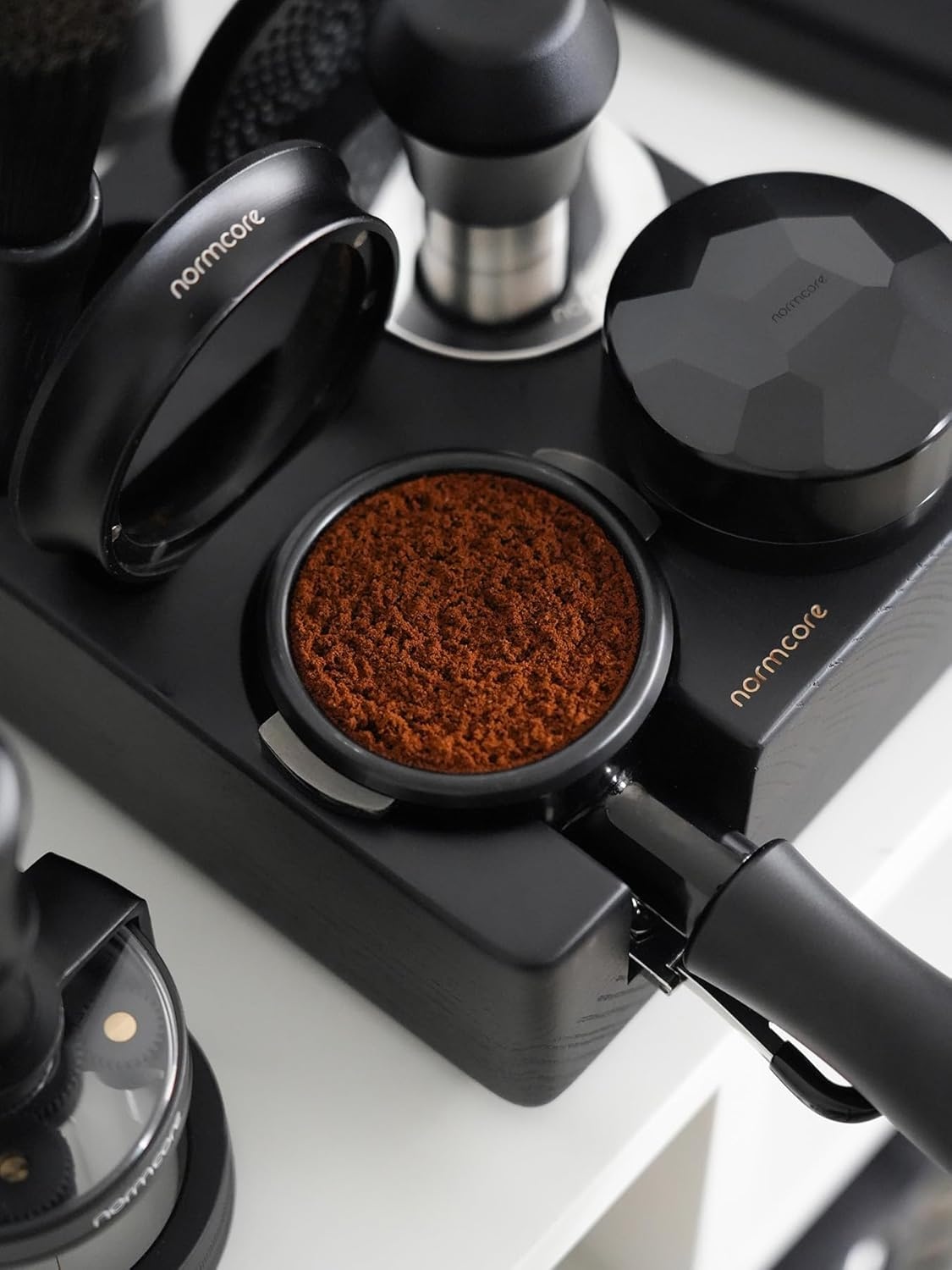 Normcore 58Mm Planetary Needle Distributor Tool V3, Espresso WDT Tool with Magnetic Base, Adjustable Depth Coffee Stirrer for Precision Puck Prep, 60 Spare Needles Included image number 6