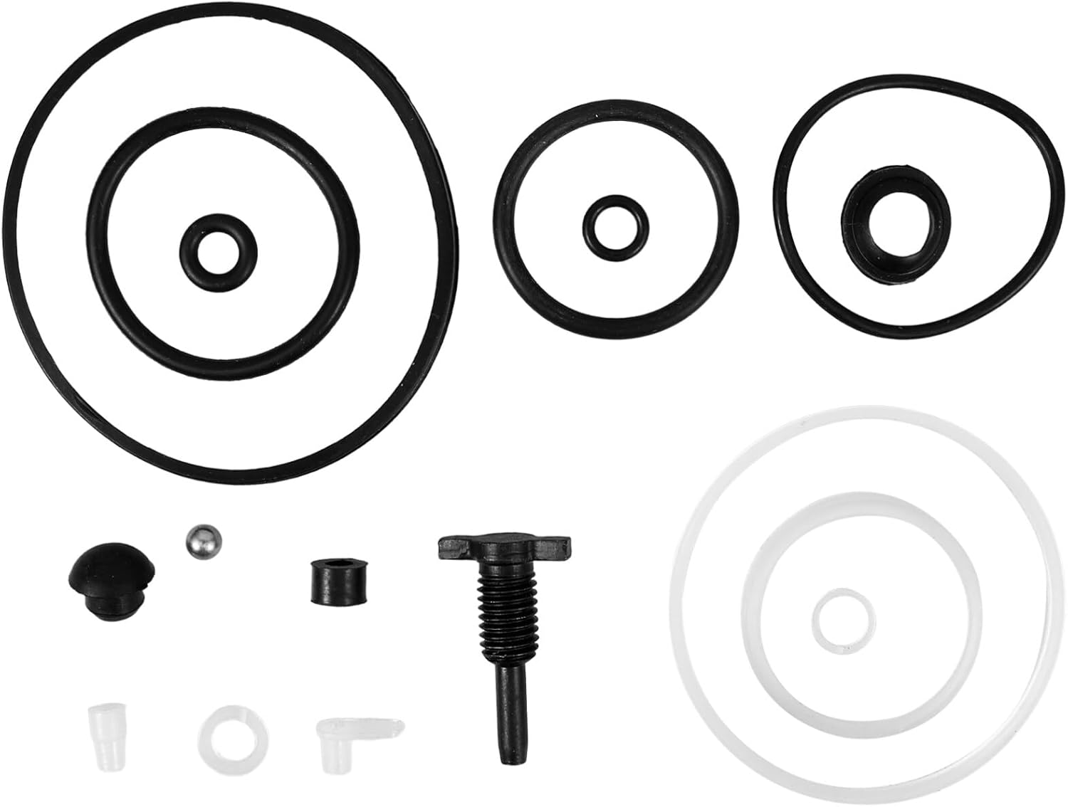Iplusmile Jack Repair Kit Seal Ring Replacement Hydraulic Automotive Jack Parts Floor Trailer Repair Tools image number 1