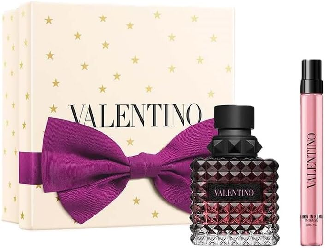 Valentino Donna Born in Roma Intense Eau De Parfum Gift Set (EDP Spray 50 Ml + EDP Mini 10 Ml)