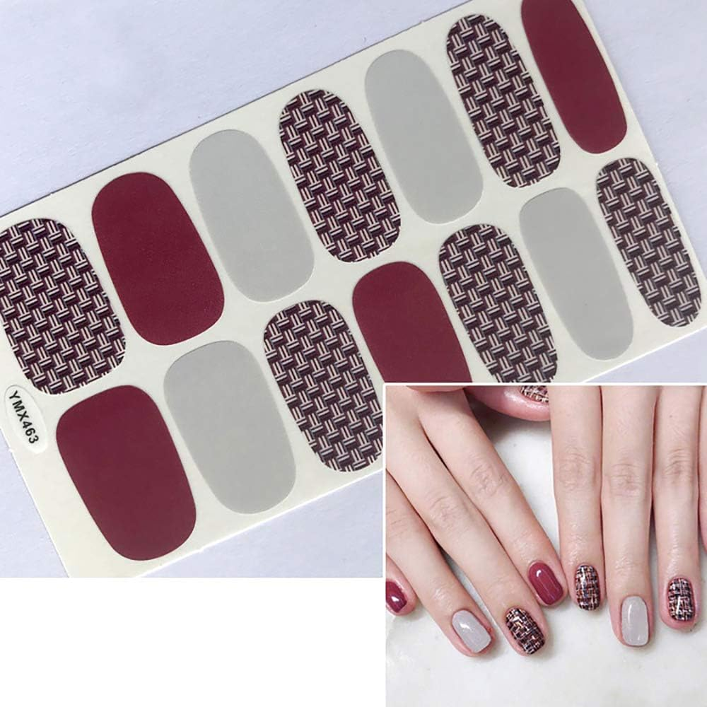 5 Sheets Stars Moon Nail Art Stickers Beautiful Waterproof and Durable Fashional Decorations Nail Decal image number 1