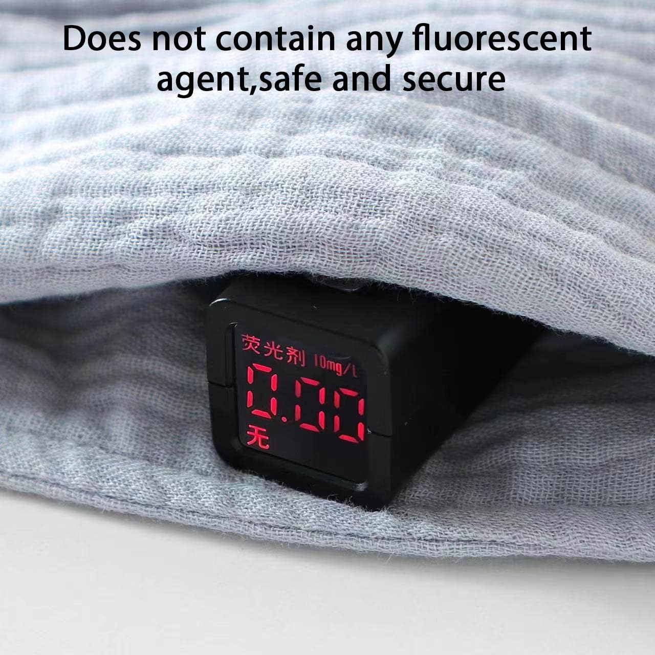 Okdiy Organic Cotton Muslin Lovies for Babies Bunny Lovey,Soft & Breathable Baby Lovey Security Blankets for Babies Boys and Girls Gifts