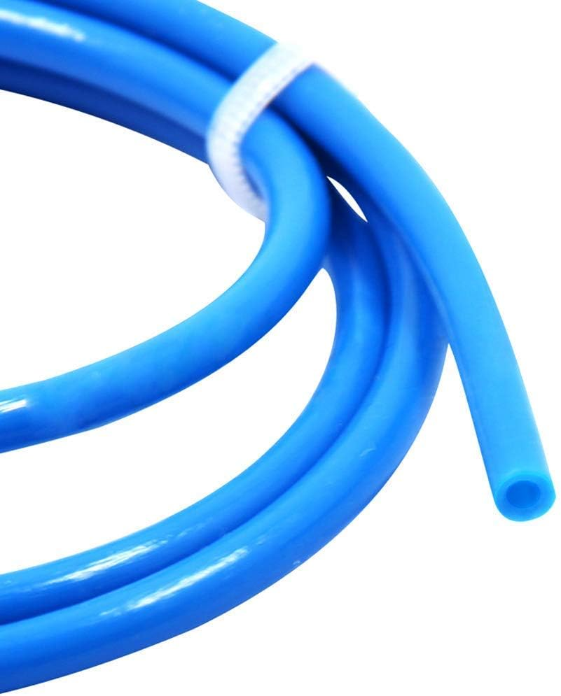 LEOWAY Upgrade 3D Printer Bowden PTFE Teflon Tube 2Meter for 1.75Mm Filament (ID 2Mm OD 4Mm) Tubing Tl-Feeder Hotend for Reprap Rostock Bowden Extruder-Blue image number 2