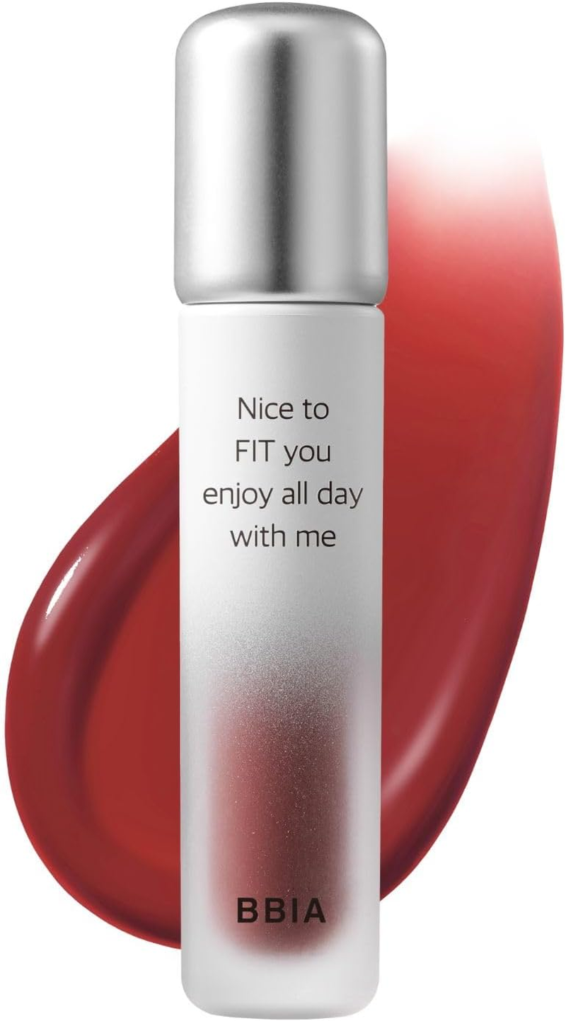 BBIA Air Fit Tint - Ultra Adherent Fixing Lip Stain Long-Lasting Lightweight High Pigment Clear Colors Non-Smudging Airy Velvet Matte Finish Korean Daily Makeup Lip Tint (02 so SWEET, Pack of 1)