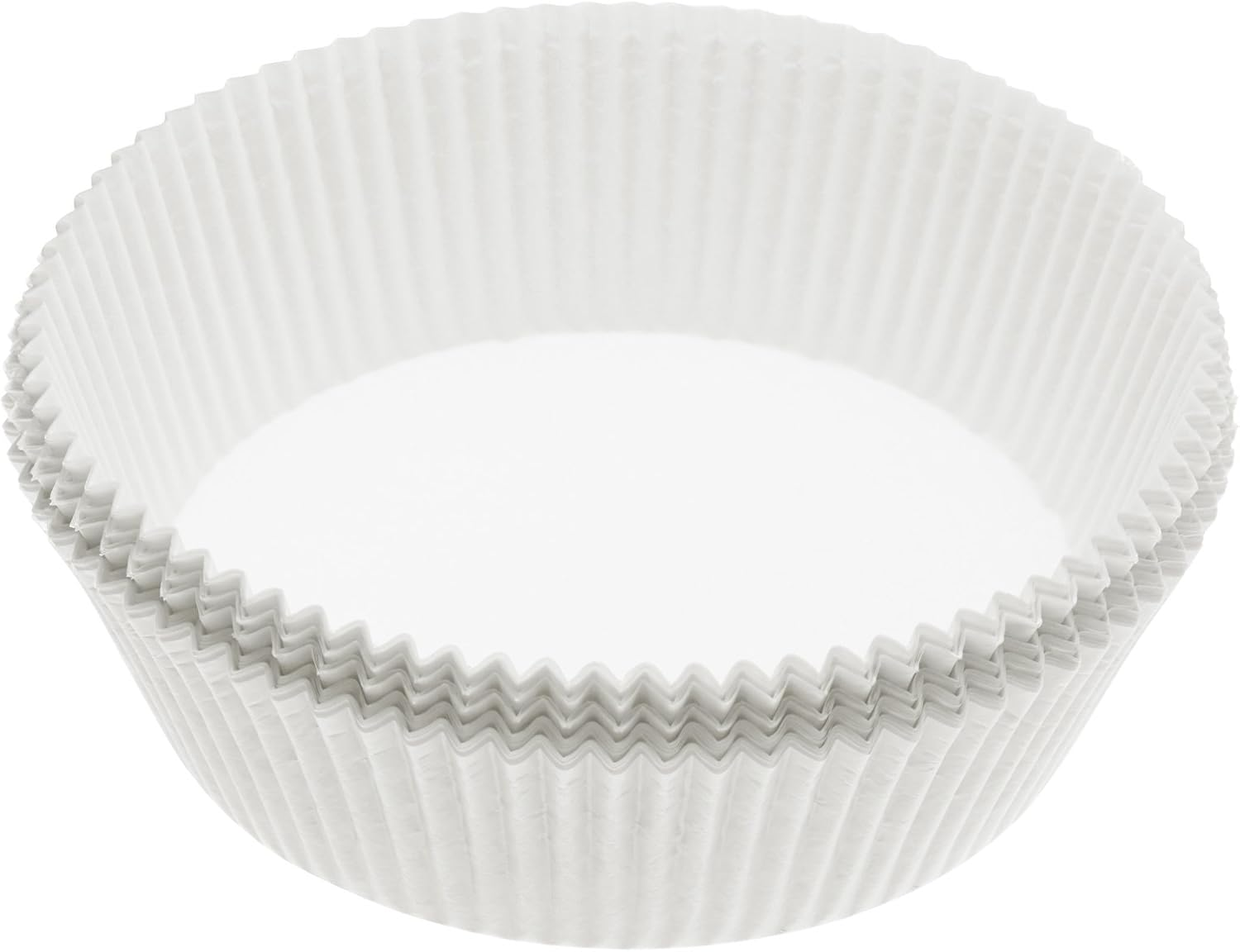 Kitchencraft Cake Tin Liners 8 Inch Round, Non Stick, Ideal for Fruit Cakes and Sponges, 20 Cm, Pack of 40 Liners, White image number 1