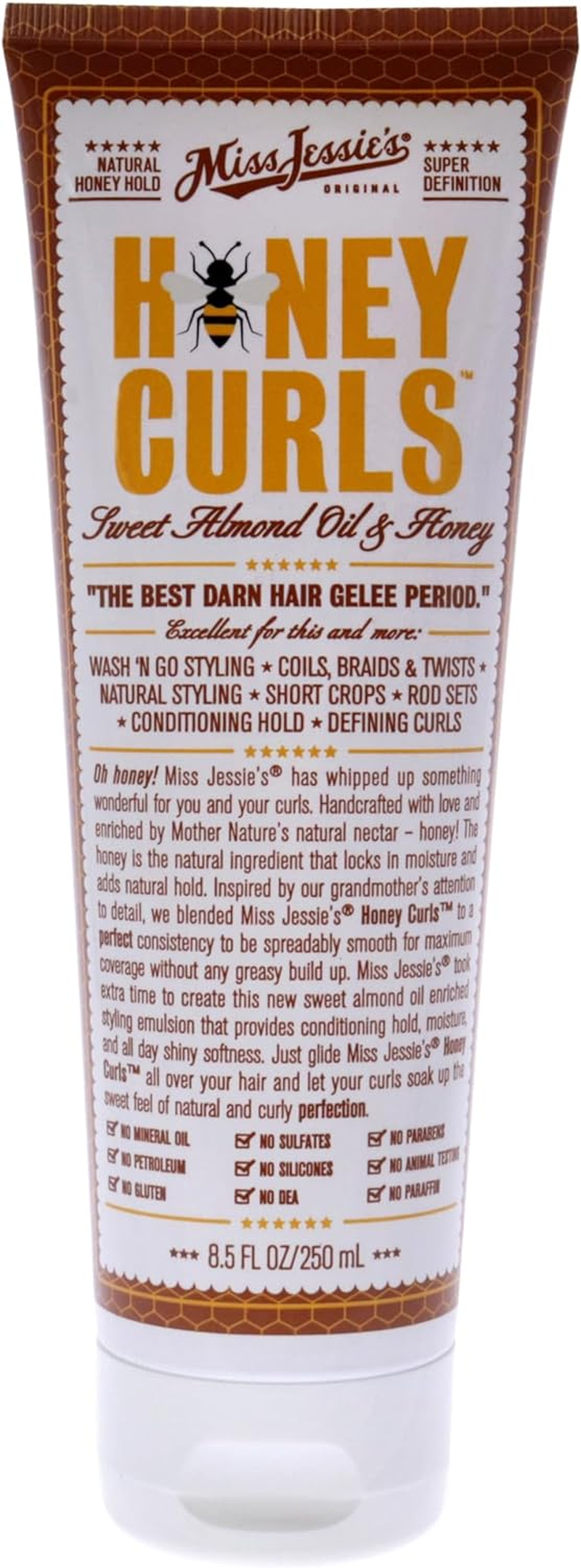 Miss Jessie'S Honey Curls by Miss Jessies for Unisex - 8.5 Oz Emulsion, 251.38 Millilitre image number 3