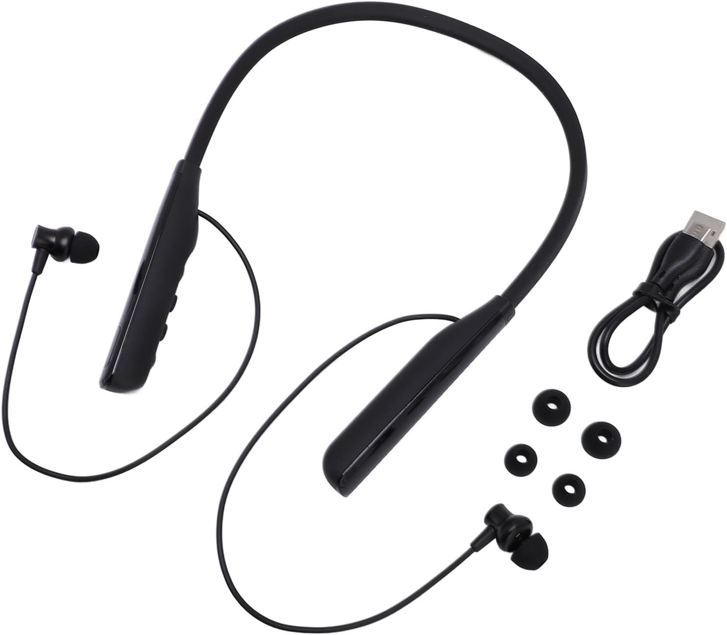 MENDUNER Neckband Headphones V5.4-100H Battery Life, 10Mm Driver, Semi in Ear Design for Sports Workout Travel