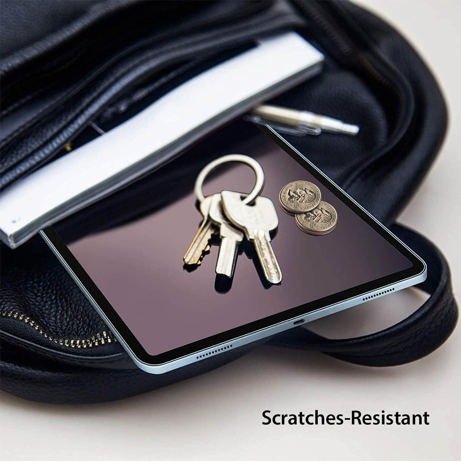 ZUSLAB Screen Protector for Ipad Mini 7 (2024) / Ipad Mini 6 (2021) 7Th & 6Th Generation Tempered Glass Screen Protector Film High Definition & Apple Pencil Compatible (8.3") image number 4