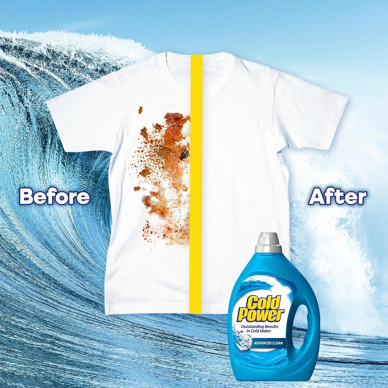 Cold Power Advanced Clean Laundry Liquid 2 Litre image number 6