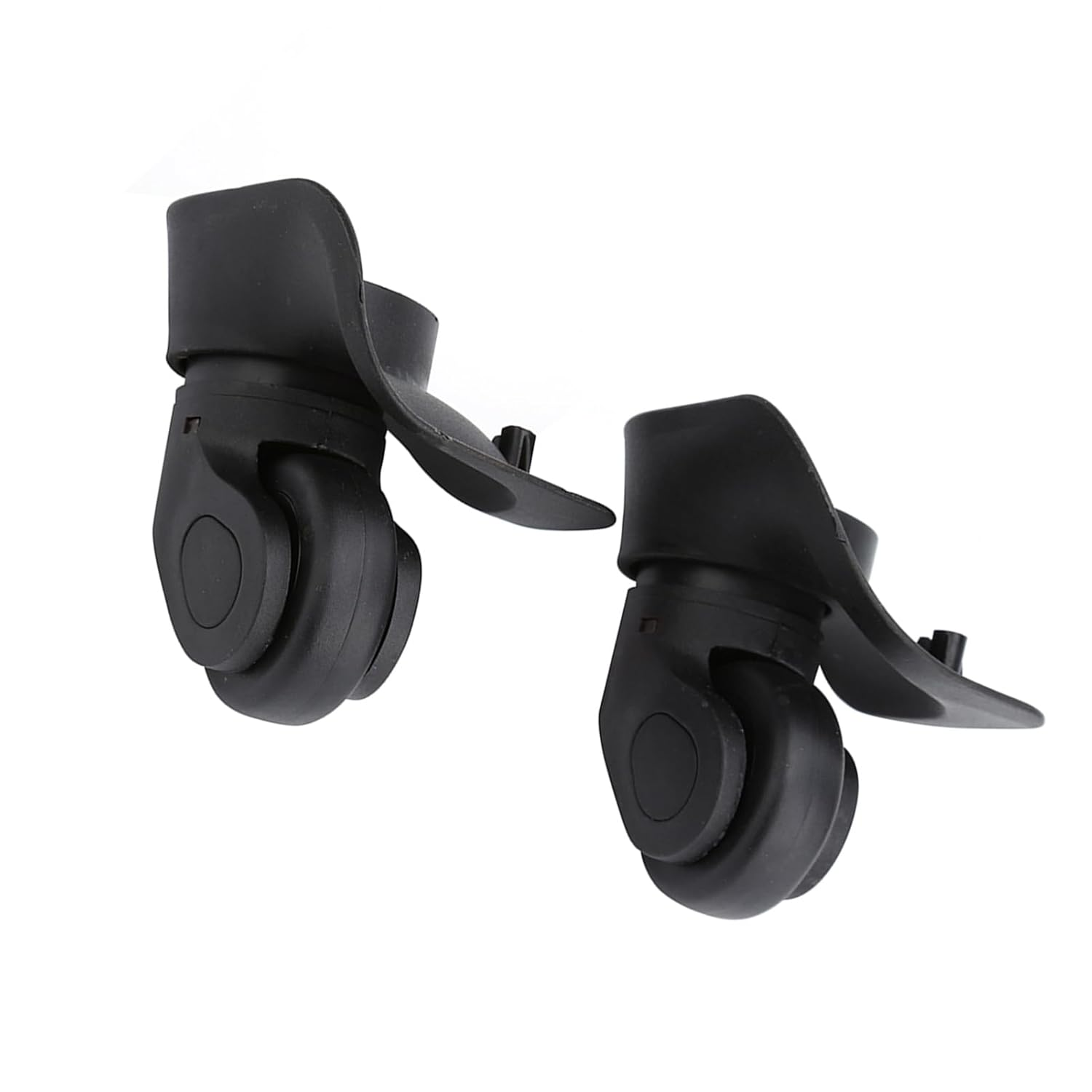 QANYEGN 2Pcs Luggage Wheels, a Pair of Suitcase Wheels, Replacement Suitcase Roller Suitable for Suitcases, Mobile Coffee Tables, Bookshelves, Toy Boxes image number 4