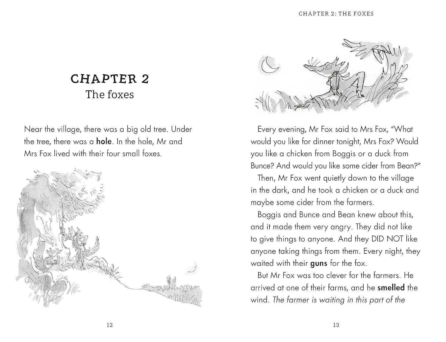 Penguin Readers Level 2: Roald Dahl Fantastic Mr Fox (ELT Graded Reader): Abridged Edition image number 1