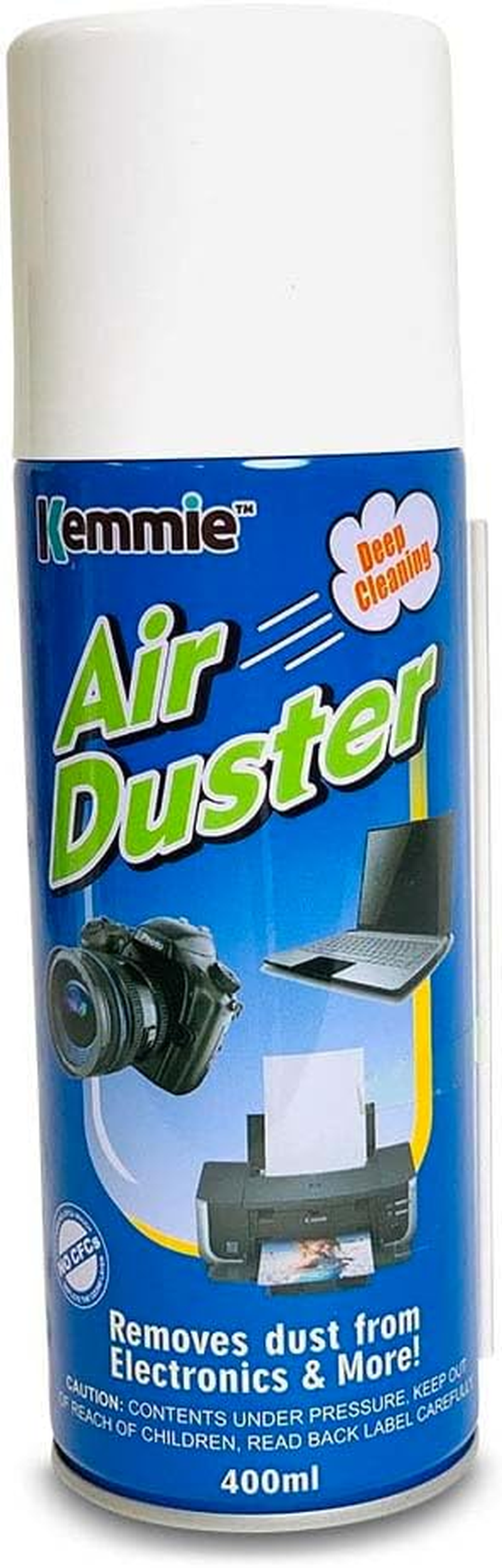 1X 200G Compressed Air Duster Cleaner Pressure Spray Can Computer PC Keyboard