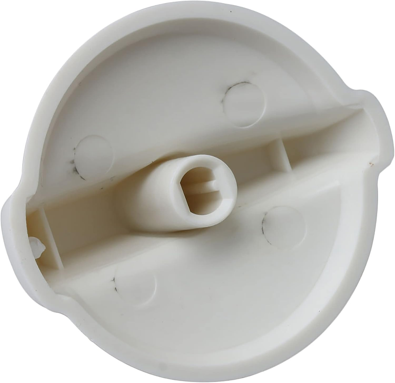 BQLZR 5.6X5X2.3Cm Stove Knob Replacement Accessories WB03T10282 Pack of 2 White image number 1